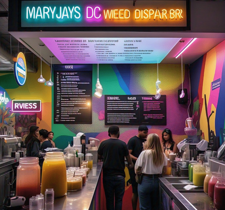 Maryjays DC Weed Dispensary Juice Bar Washington Reviews
